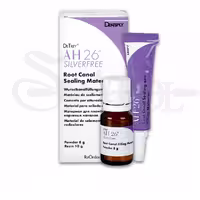 سیلر رزینی پودرو مایع (بدون نقره) AH26 Silver free DENTSPLY برند Dentsply