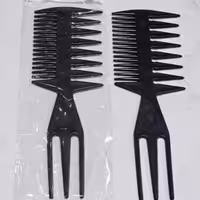 شانه مشکی 3شاخ 2طرفه