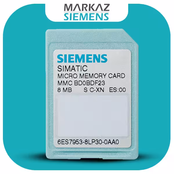 مموری کارت پی ال سی S7-300 زیمنس، کد فنی 6ES7953-8LL31-0AA0