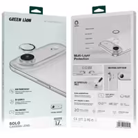 محافظ لنز دوربین شفاف سولو آیفون 17 ایر گرین Green Lion Solo Camera Lens for iPhone 17 Air