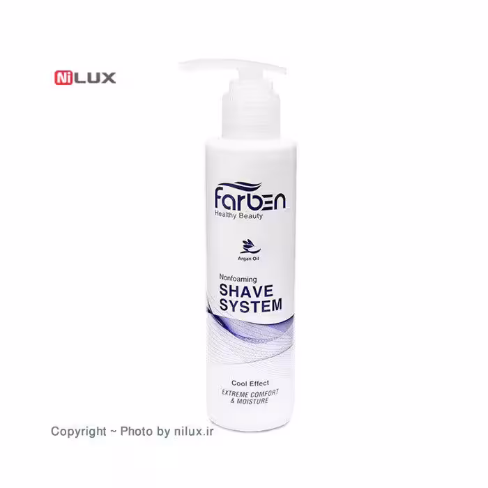 شیو سیستم ژل اصلاح فاربن سری Argan Oil مدل Nonfoaming حجم 200 میلی لیتر