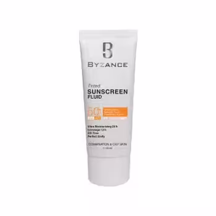 ضد آفتاب فاقد چربی بیزانس SPF 50 مات شماره 10