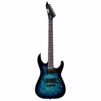 گیتار الکتریک LTD مدل M-200DX NT رنگ Blue Burst