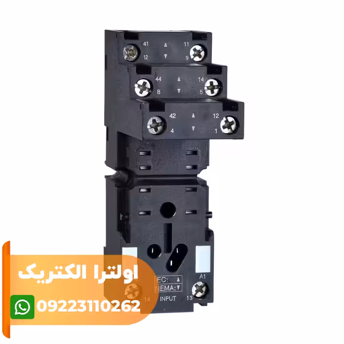 سوکت رله RXZ با کنتاکت RXM 2 C/O و REXL 2 C/O