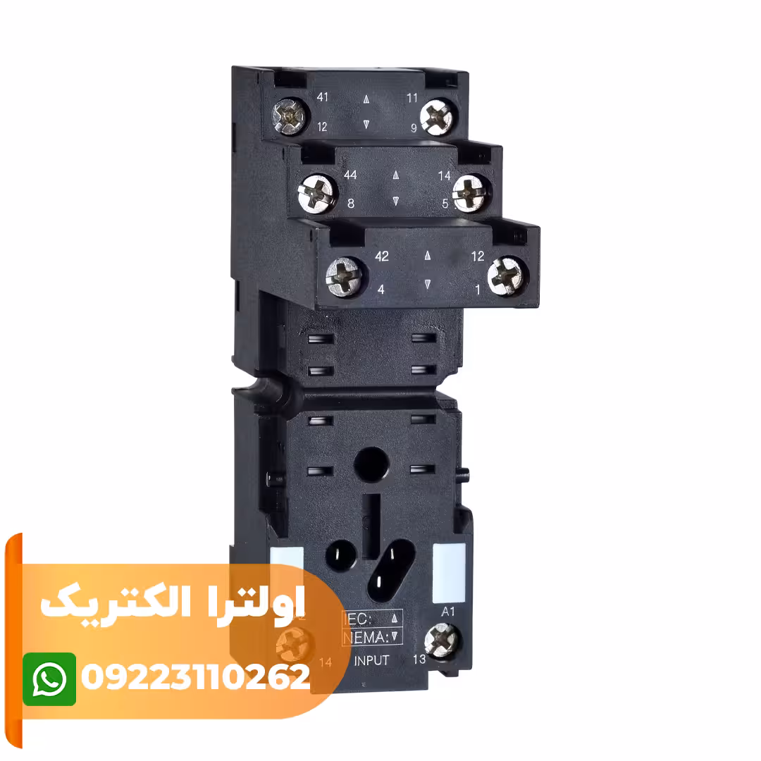 سوکت رله RXZ با کنتاکت RXM 2 C/O و REXL 2 C/O