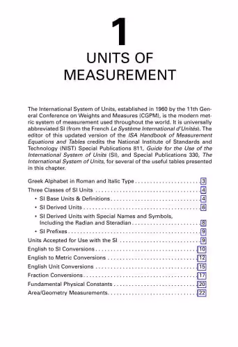 خرید و دانلود نسخه کامل کتاب ISA Handbook of Measurement Equations and Tables