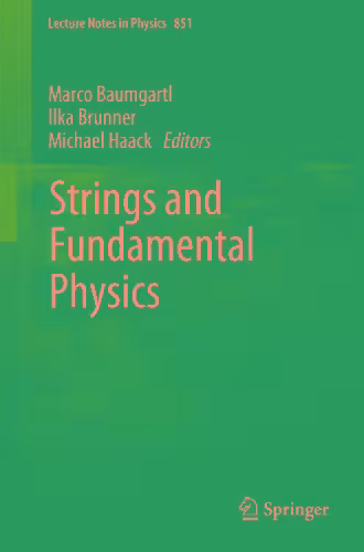 خرید و دانلود نسخه کامل کتاب Strings and fundamental physics