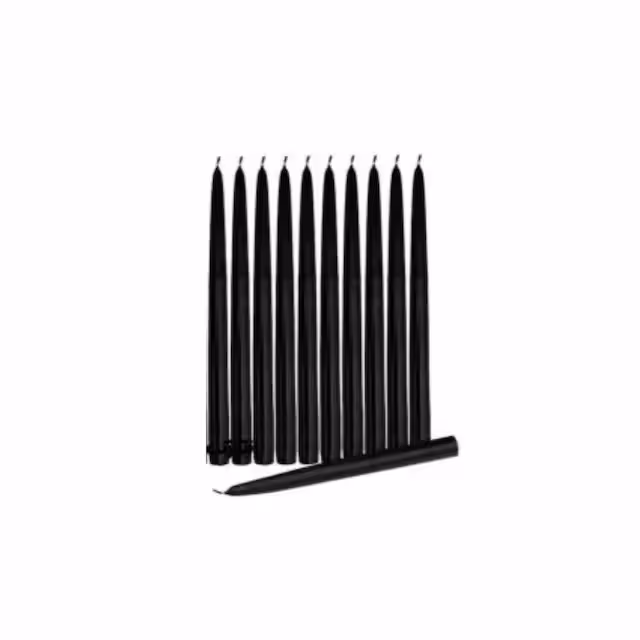 شمع قلمی 20 سانتی مشکی