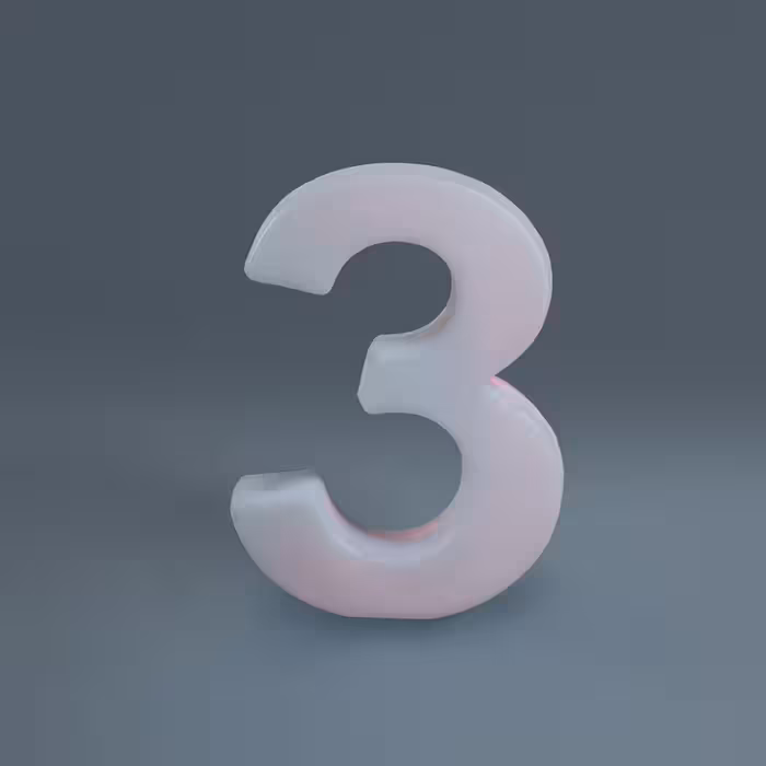 استند عدد 3 نورانی ارتفاع 100سانتیمتری LED