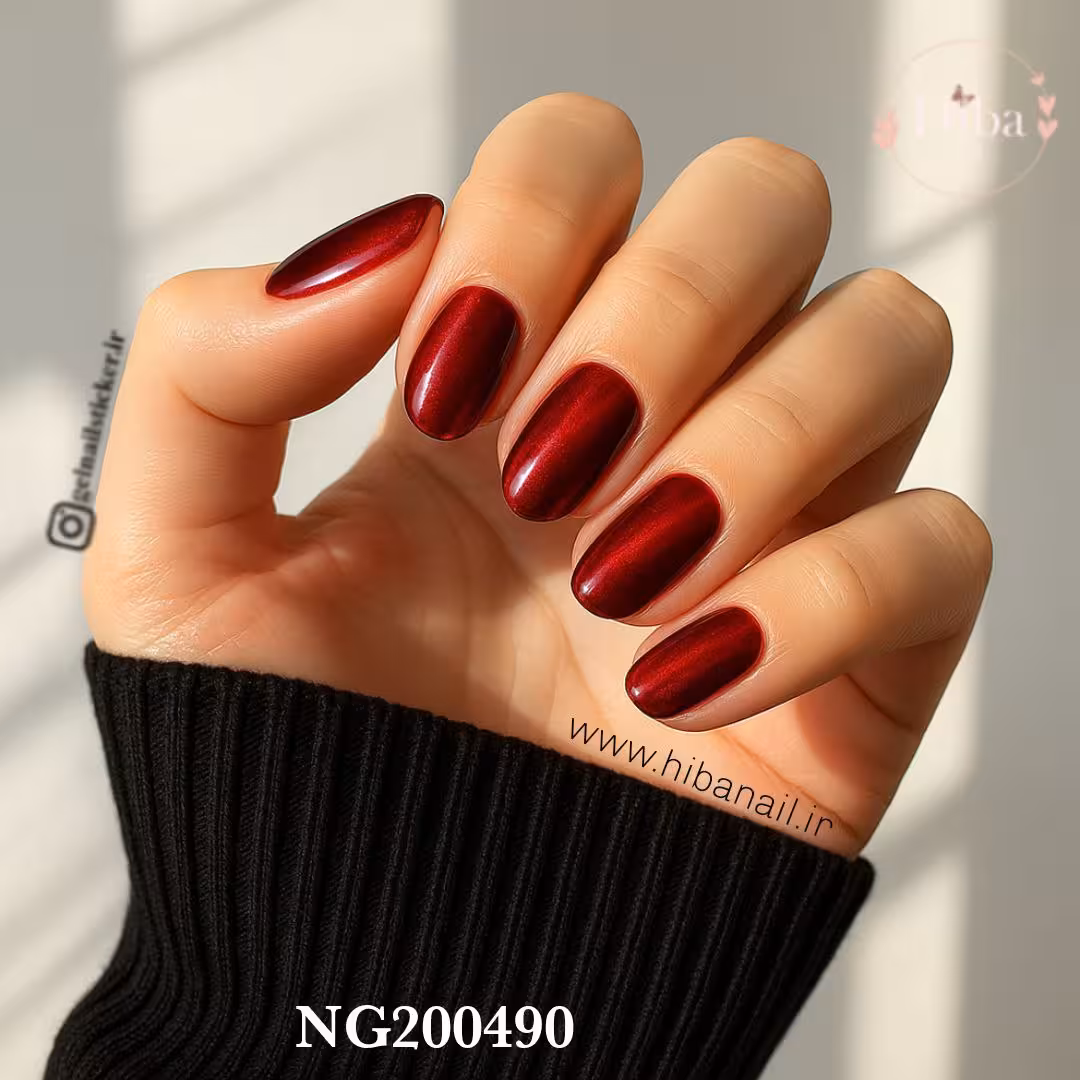 استیکر ژله ای کاشت ناخن (نیل رپ)_کد NG200490