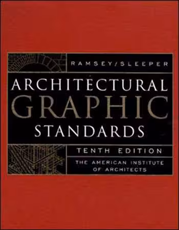  دانلود کتاب Architectural Graphic Standards - دانلود کتاب های دانشگاهی