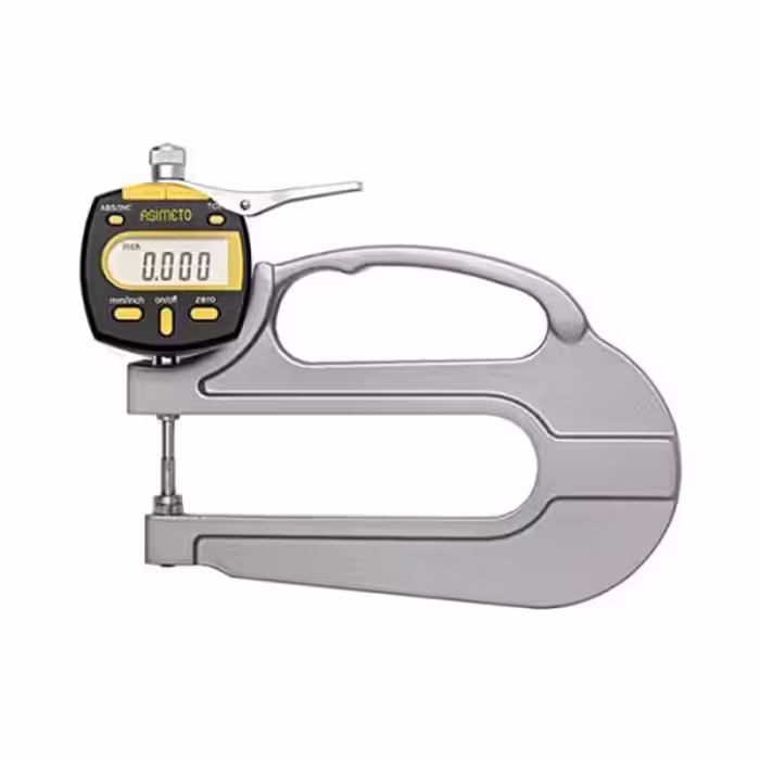 ضخامت سنج ورق دیجیتال آسیمتو 10 – 0 میلی متر مدل 0-02-495