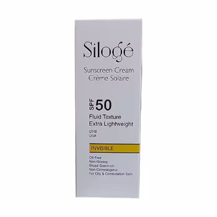 کرم ضدآفتاب SPF50 فلویید سیلوژه ( بیرنگ )