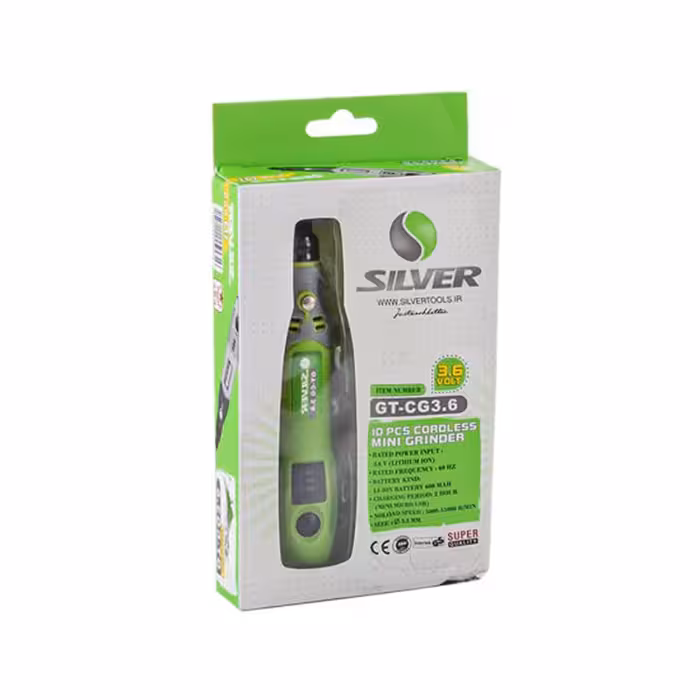 فرز مینیاتوری شارژی 3.6 ولت سیلور مدل GT-CG3.6