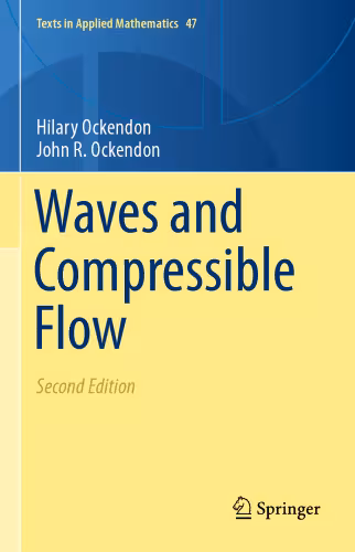 خرید و دانلود نسخه کامل کتاب Waves and Compressible Flow