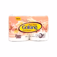 دستمال کاغذی توالت 2قلو گلرنگ