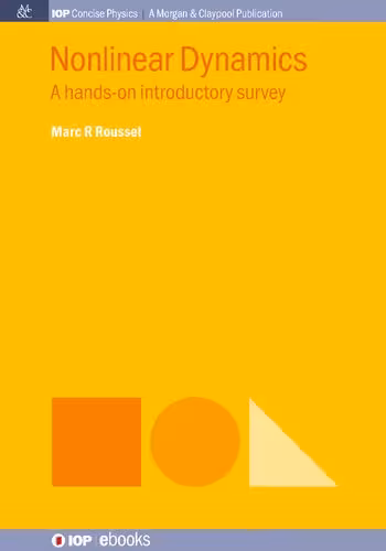 خرید و دانلود نسخه کامل کتاب Nonlinear Dynamics: A Hands-On Introductory Survey