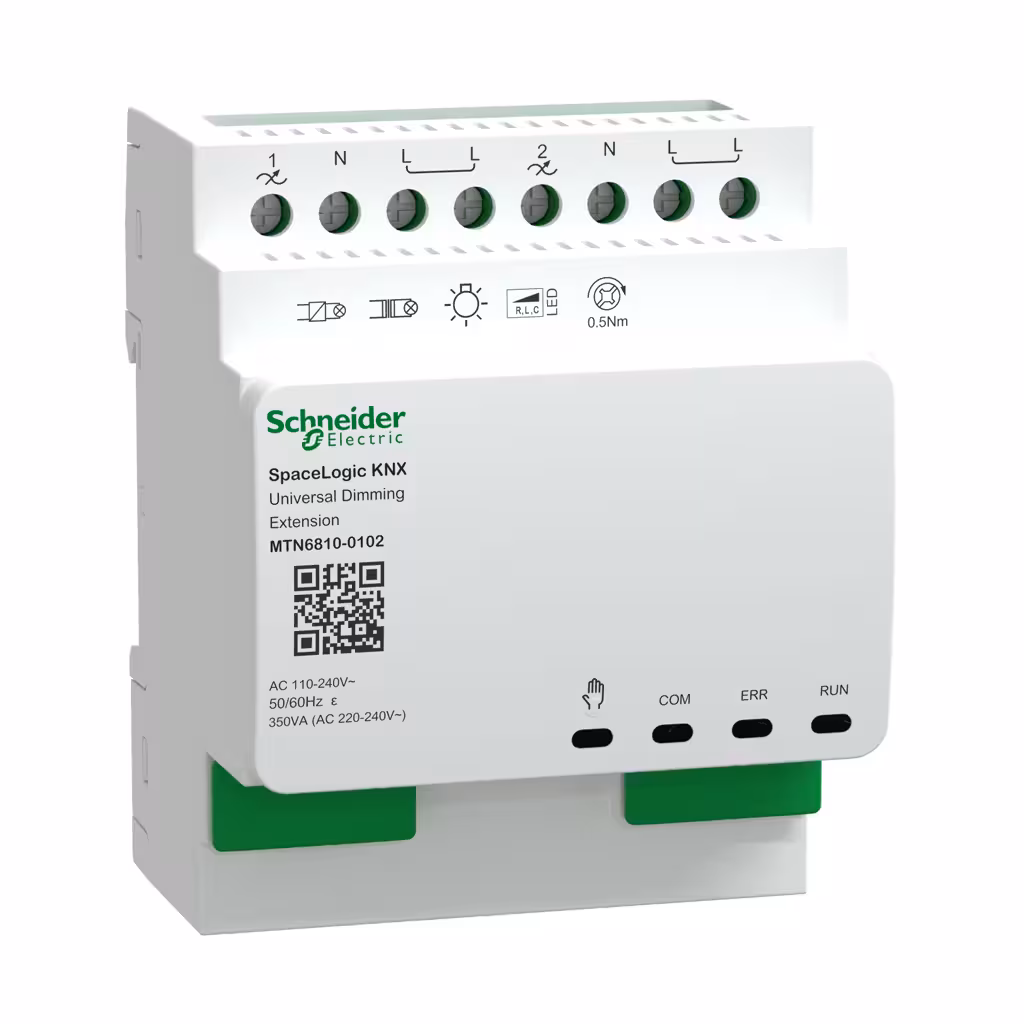 دیمر 2 کانال 350 وات اشنایدر مدل MTN6810-0102