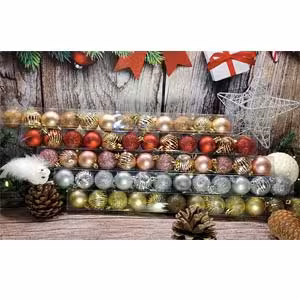 گوی کریسمس 12 عددی قطر 4 سانت