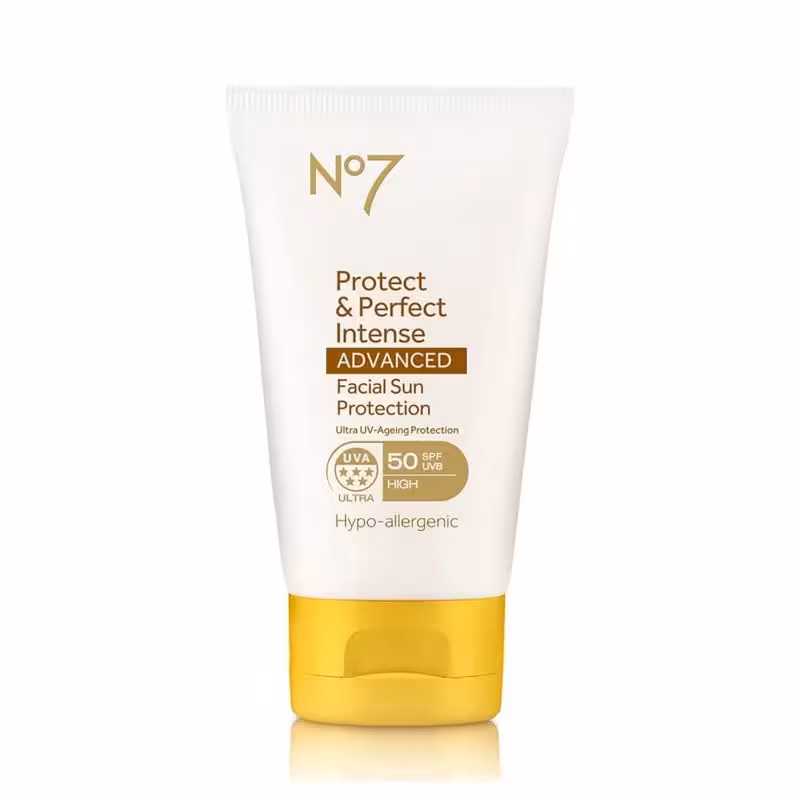 قیمت و خرید محافظ پوست نامبر سون مدل Protect &amp; Perfect Intense ADVANCED Facial Suncare SPF50  50ml اورجینال