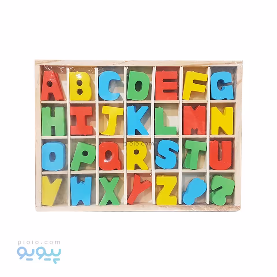 بازی آموزش حروف انگلیسی چوبی