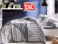 ست لحاف کاوری زون سبز دونفره Queen Size