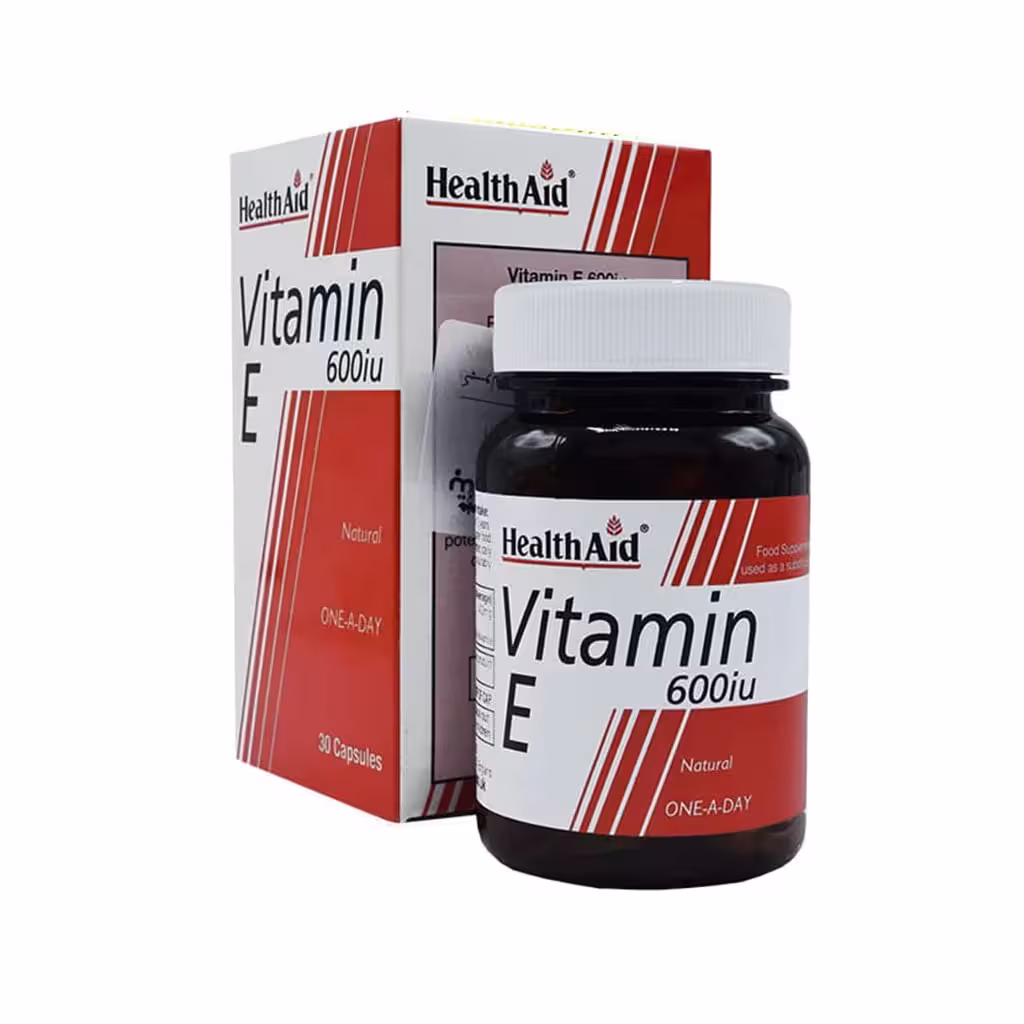 هلث اید کپسول ویتامین ایی 600/جعبه ای