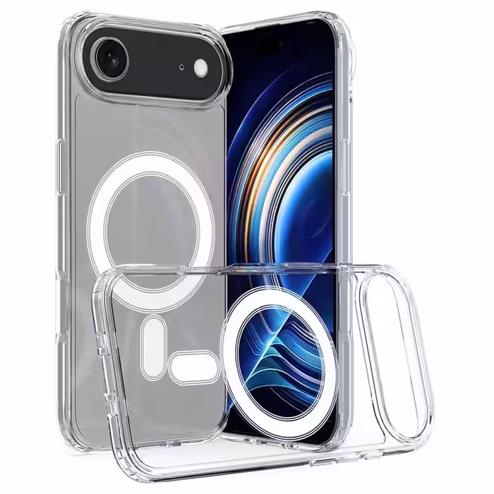 قاب شفاف مگ سیفدار مناسب برای IPHONE 17 Air (پک اپل استوری)