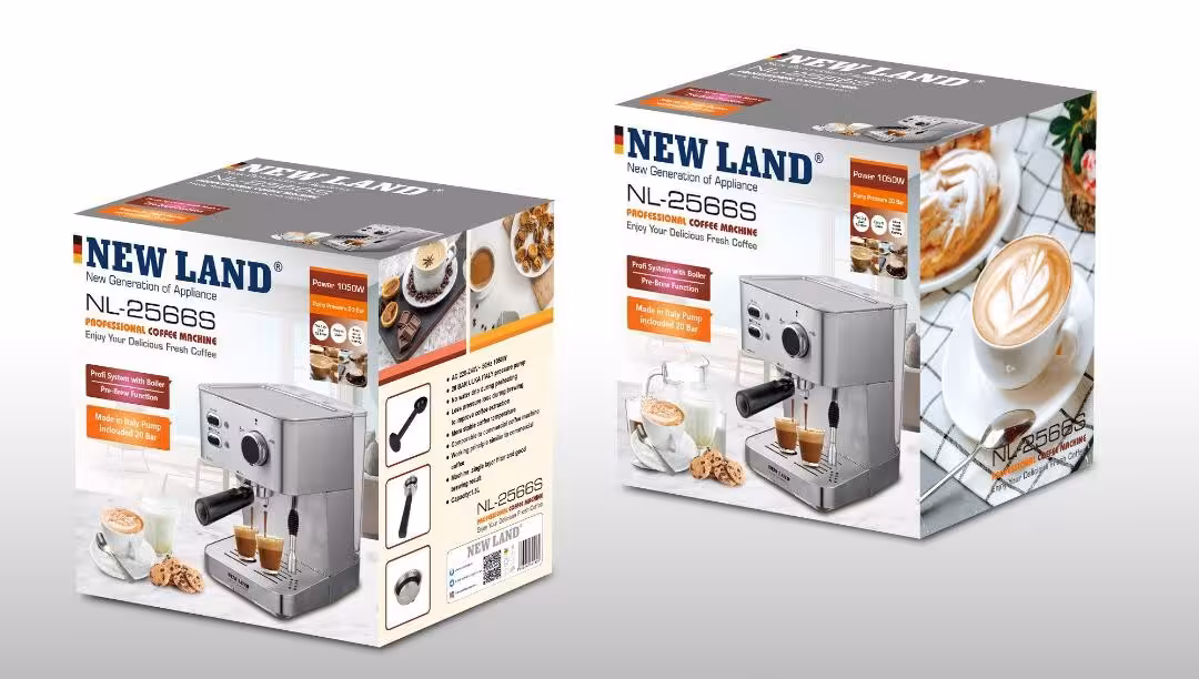 اسپرسو ساز نیولند مدل espresso maker NEWLAND NL-2566S