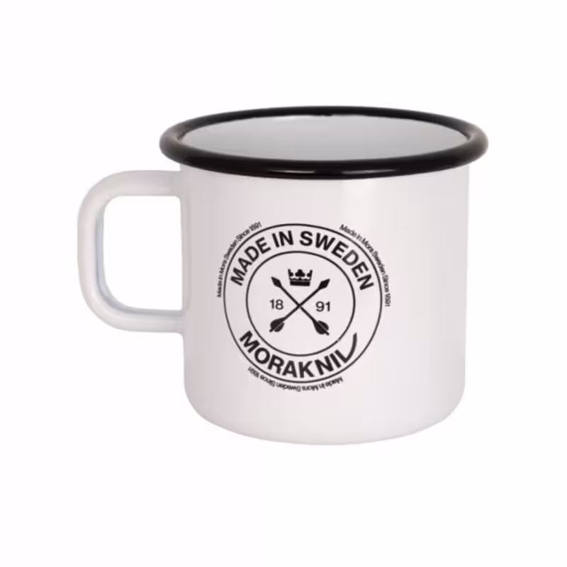 ماگ یا لیوان دسته دار فلزی موراکنیو سوئد مدل Morakniv Enamel Mug