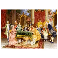 نخ و نقشه فرانسوی طرح پاسورباز کد 24186