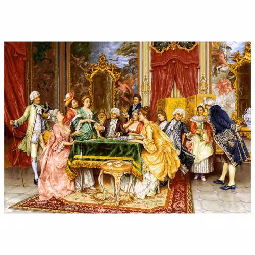 نخ و نقشه فرانسوی طرح پاسورباز کد 24186