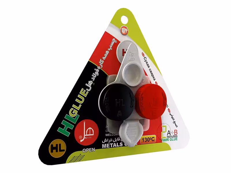 چسب فولاد کاسه ای 7 میلی لیتری هل