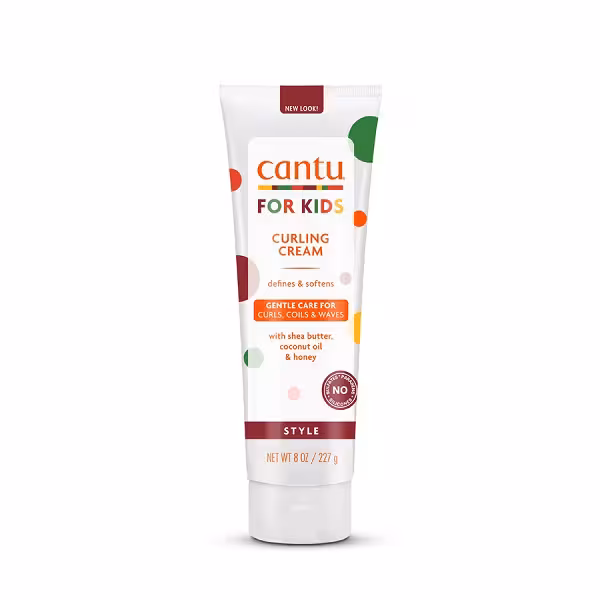 کرم موی فر کودک کنتو حاوی شی باتر و روغن نارگیل حجم 227 گرم Cantu Curling Cream kids