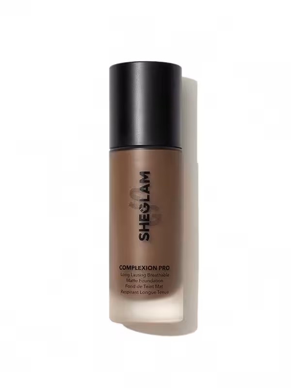 کرم پودر مخصوص پوست  رنگ  DARK CLOVE شیگلم SHEGLAM COMPLEXION PRO با پوشش مات و ماندگاری طولانی‌