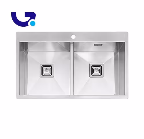 سینک ظرفشویی توکار ایلیا استیل مدل 6017