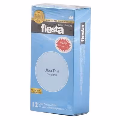 کاندوم نازک فیستا مدل Ultra Thin بسته 12 عددی