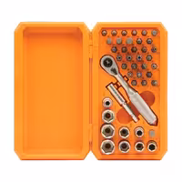 ست پیچ گوشتی و آچار بوکس 42 تکه ای گرین لاین مدل Green Lion 42-IN-1 Ratchet Socket Set