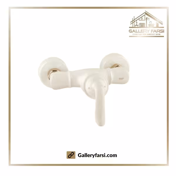 شیر توالت شودر مدل لوکا شیری طلایی