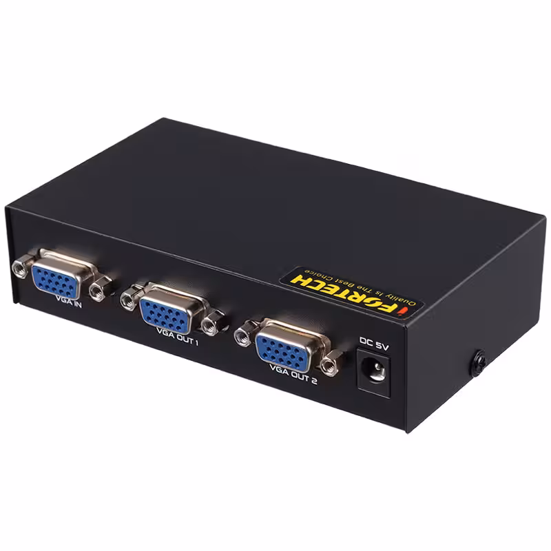 اسپلیتر 1 به VGA 2 با کیفیت 200 مگاهرتز
