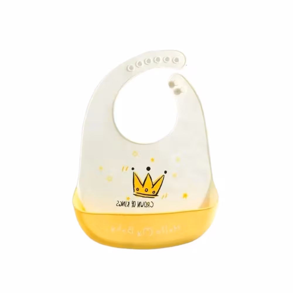 پیشبند تمام سیلیکونی کاسه دار کودک