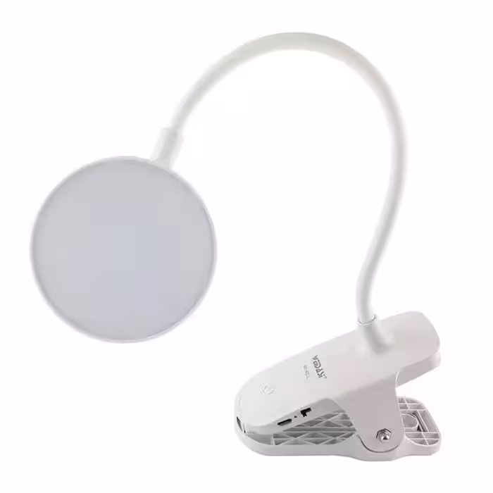 چراغ مطالعه شارژی گیره دار ویداسی WD-6067