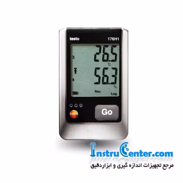 دیتالاگر دما و رطوبت ساخت کمپانی تستو آلمان مدل testo 176 H1
