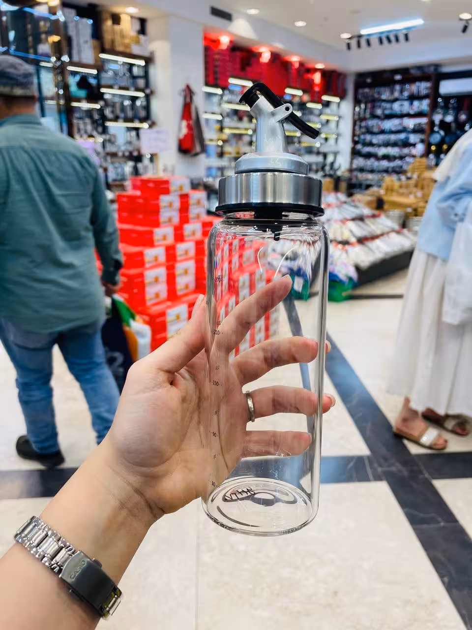 ظرف روغن پیرکس با جعبه YH270-BOX