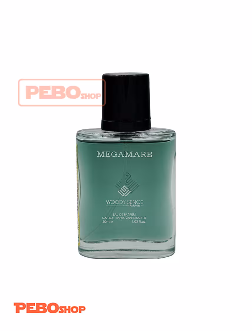 عطر جیبی وودی سنس مدل مگاماره حجم 30 میلی لیتر