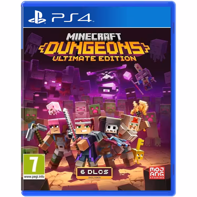 خرید دیسک بازی Minecraft Dungeons: Ultimate Edition برای PS4 با بهترین قیمت