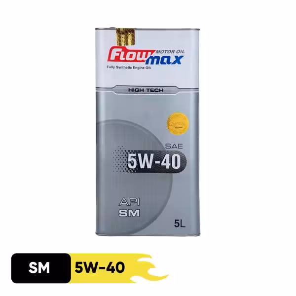 روغن موتور فلومکس مدل HIGH TECH 5W40 حجم 5 لیتر