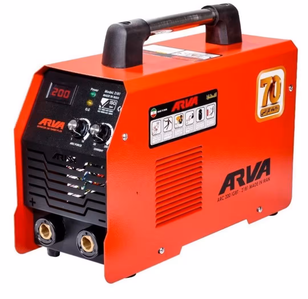 اینورتر جوشکاری 200 آمپر توربو پلاس آروا مدل 2181