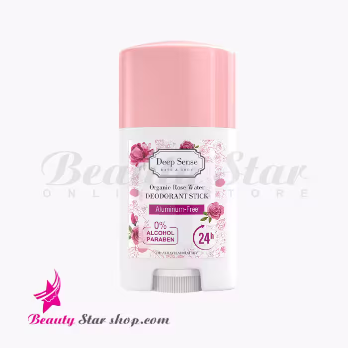 استیک خوشبو کننده بدن (دئودورانت) 24 ساعته دیپ سنس مدل رز وزن 40 گرم