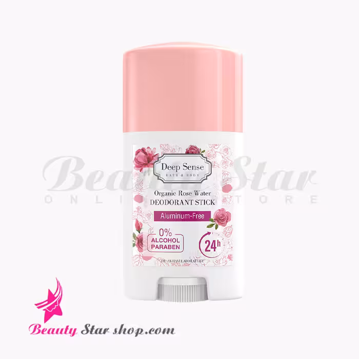 استیک خوشبو کننده بدن (دئودورانت) 24 ساعته دیپ سنس مدل رز وزن 40 گرم